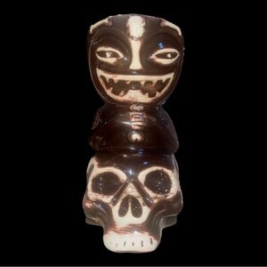 NEW! Easter Island Tiki Skeleton Mug - Creative Ceramic Cocktail Cup